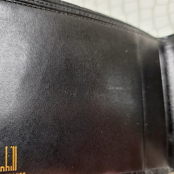 Super Rare Vintage Lizard Dunhill Bi-Fold Wallet&Card Holder - Picture 9 of 16